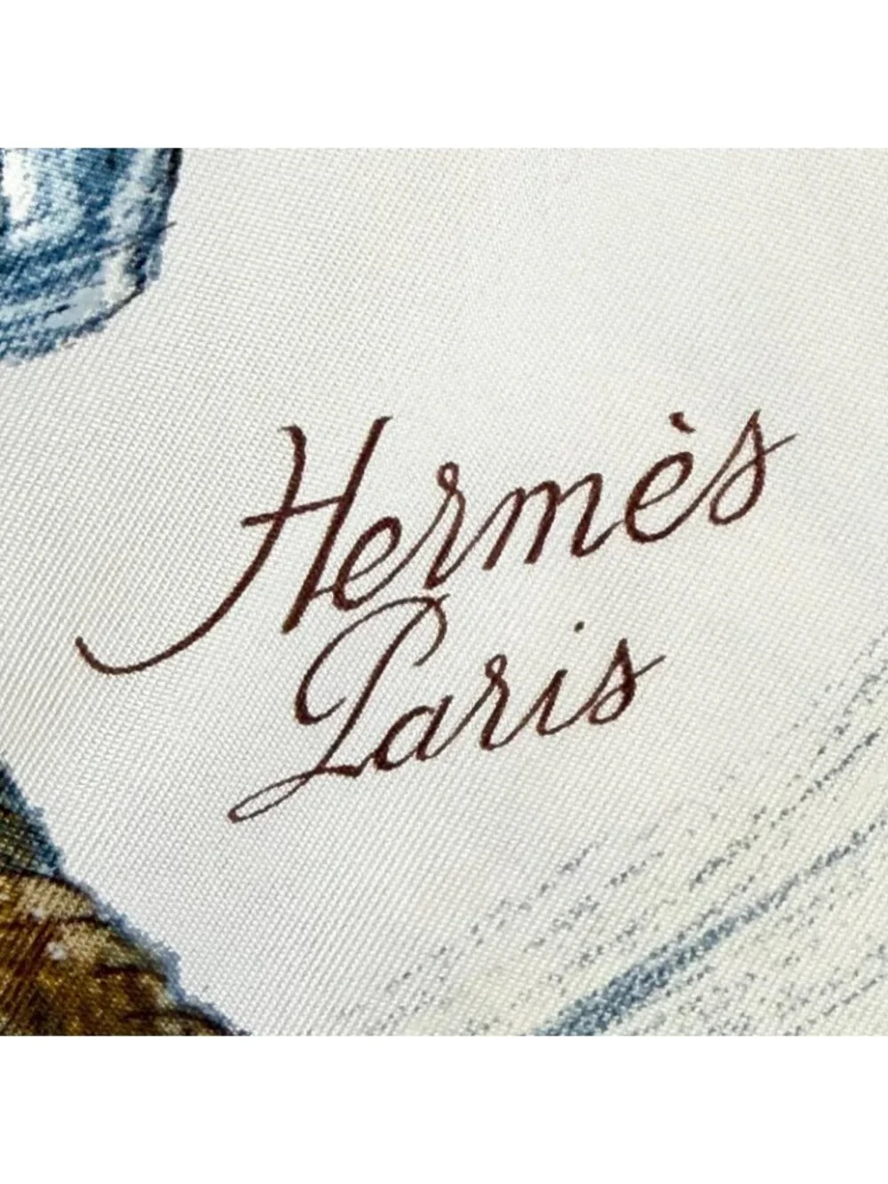 Hermes About Vintage a Propos de Bottes Boots Silk 100% Logo Button Short